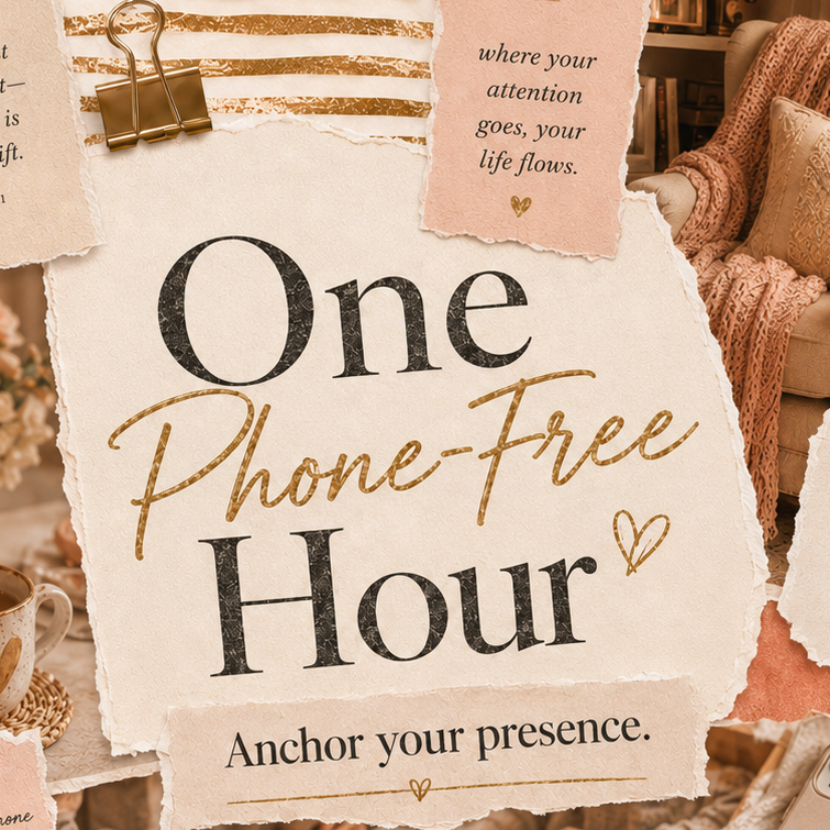 The Presence Anchor: One Phone-Free Hour